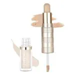 MARS HD Liquid Concealer and Contour Matte Stick (58542-2, Nude Beige 9.6g) Matte Finish Pack of 2