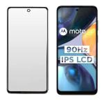 HOBBYTRONICS Matte Finish Edge To Edge 9H Full Glue Case Friendly Tempered Glass Screen Protector For Motorola G42 (Matte Black)