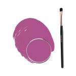 Moraze Combo Pack of Long Lasting, Smudge Proof Single Eyeshadow (DRAMA QUEEN) with Eyeshadow Brush