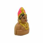 Puja N Pujari Eco Friendly Clay Gowri Idol for Ganesh Chaturthi