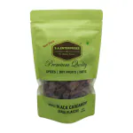 S.A.ENTERPRISES Whole Black Cardamom | Badi Elaichi | Sabut Kali Elichi - 100gms