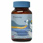 ZEROHARM Holistic Calcium and Curcumin - Improves Joint Health, Strengthens Bones & Muscles - Boosts Immunity & Heart Health | 60 Tablets - 700mg