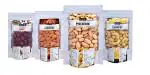 J J Crunch N Munch Combo Pack of Roasted & Salted Almonds, Pista, Cashew & Paanshots | Pack of 4 | 400 Gms