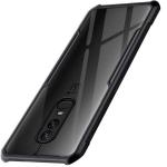 COBERTA Back Cover for OnePlus 6 Back Cover Case - Black Transparent