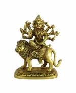 Ambe Maa Idol Brass For Collectible Handicraft Art By BHARATHAAT