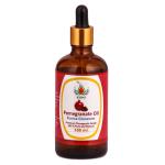 KUNJ Pomegranate seed oil (Punica Granatum) 100% Pure & Natural Undiluted Therapeutic Grade. Cold Pressed. 100ML