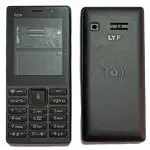 ManRaj Full Mobile Body housing Panel for Jio F220 - Black ( Not A Mobile Phone, only Body)