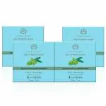 The Man Company Refreshing De-stress Soap Bar with Eucalyptus & Peppermint Long-Lasting Freshness Glowing, Soft & Supple Skin Calms & Rejuvenates Cooling Effect - 100 gm, (Combo Pack of 4)