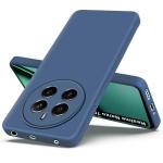 Fashionury Back Cover for Realme Narzo 70 Pro 5G | Camera Bump Protection | Matte Soft Silicon Flexible | All Side Shock Proof Rubberised Back Case Cover for Realme Narzo 70 Pro 5G (Blue)