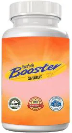 HERBAL BOOSTER 100 % Ayurvedic Tablet Ashwagandha Root Powder with Safed Musli Help Of Stress Relief, Mood Support, Strength, Stamina, Power & Energy Booster for Men (30 Tablets) (Pack Of 1