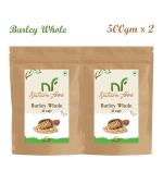 Nature Food Whole Barley - 1 kg (Pack of 2)