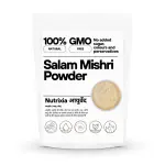 Nutrixia Salam Mishri Powder Churna-Salab Misri-Salap Mishri-Orchis Latifolia 100 Gms