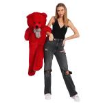 Ziraat Cute bootsy Red color 3 feet - 90.55 CM approx Huggable And Loveable For Gift