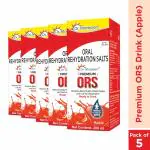 PREMIUM ORS LIQUID APPLE FLAVOR 200ML PACK OF 5