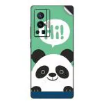 GADGETSWRAP Printed Vinyl Skin Sticker for Vivo X70 Pro - panda-says-hi