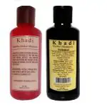 Premium Khadi Herbal Shampoo Sikakai And Satritha for Men 210 ml (Pack of 2)