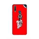 GADGETSWRAP Printed Vinyl Skin Sticker for Vivo U10 - Gun Love