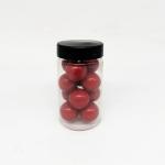 Tosca Jawbreaker Candy- Strawberry Flavour | Hard Bubble Gum Candy (10 Balls in a jar)