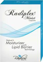 Radiplex Moist Skin Moisturising Capsules Phytoceramides from Rice for Skin Hydration With Vit A, C, D and E, 30 tablets