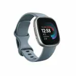 Fitbit FB523SRAG-FRCJK Versa 4 Fitness Watch (Waterfall Blue / Platinum Aluminum)