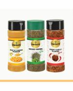 Herbshi Mac N Cheese Powder, Mixed Herbs and Red Chilli Flakes (Pack Of 3)
