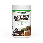 Herbclinic EAZZY MEAL Nutrition Shake | 17g Protein, 5g Fiber, 27 Vitamins & Minerals | Weight Loss, Immunity & Gut Health | Meal Replacement | Slim Shake Protein Powder (16 Shake), (400g, Chocolate)