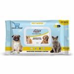 The DDS Store Dog Cleaning Wipes Effective Pet Wipes for Dogs and Cats Friendly Deodorizing Dog Wipes for Cleaning Face Butt Eyes Ears Paws 6