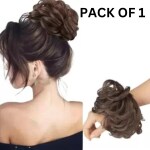Asfly Effortless Hairstyles with Hair Buns | Hair Buns for Every Occasion Brown ,Beautiful bun | Heavenly Hairstyles for Divine Beauty Pack of 2