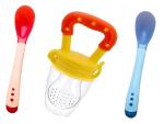 Manan Shopee Kids Multicolor Baby Fruit Nibbler And Food Feeder (Pack Of 2)