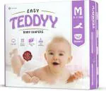 Teddyy Easy Medium (M) Size - 42 diapers| Pack of 1 |(7-12 kgs)Baby Diaper Pants Upto 10hrs Protection, Anti bacterial, Anti Rash