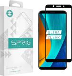Sprig Black Edge To Edge Tempered Glass For Oppo A73, Oppo F5 Youth, Oppo A73, Oppo F5 Youth