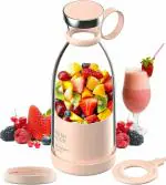 SARVAM CART Rechargeable & Portable Juicer Fruit Blender 150 Juicer Mixer Grinder (1 Jar, Multicolor)