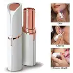 R T ENTERPRISE Facial Hair Removal Machine for Women, Cheek, Eyebrow, Upper Lip Hair Remover for Women,Lipstick Shaped and Easy to Carry,Battery Operated