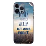 GADGETSWRAP Printed Vinyl Skin Sticker for iPhone 15 Pro Max - Quotes