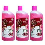 SOULFRESH Disinfectant Surface & Floor Cleaner Liquid Floral, kills 99.9% Germs, (500ml*3Pcs)
