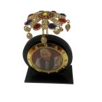 RKBASICS Guru JI SWAROOP for Desktop and Workplace |Guru ji Swaroop |Guru Ji CAR SWAROOP | Ideal for CAR Dashboard | Premium Car Dashboard Showpiece (Guruji Face)