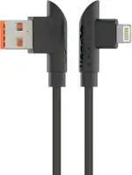 Ubon Black Fast Charging Lightning Cable