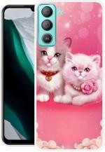 PAEDICON Back Cover for Tecno Pop 5 LTE (Pink, Silicon)