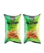 Mohan Impex 1kg Improvised Gluten Powder for Bread [Pack Of 2 ] (2x 1 kg) [HoReCa Pack]
