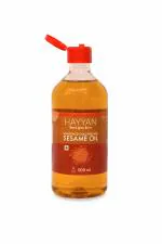 HAYYAN Cold Pressed Sesame Oil - 100% Pure Edible Til ka Tel - 500 ml
