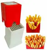 Dhanvi Enterprise Multicolor Plastic Fingerchips, Frenchfries Cutter Vegetable Slicer