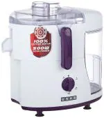 Usha 0500XJ3 500W Juicer Mixer Grinder with 3 Jars, Magenta/White
