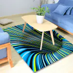 3D Illusion Design Rug/Matt/Carpet For Living Room, Modern Rug, Folk Rug, Theme Rug, (60 x 100 CM)