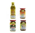 MonBangla Special Achar & Kasundi Saver Combo-Mustard Kasundi, Mango Pickle, Mango Kasundi, Mango Sweet Chutney