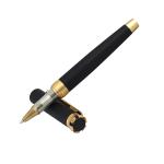 Auteur CROWN Black Brass Blue Ink Ball Pen