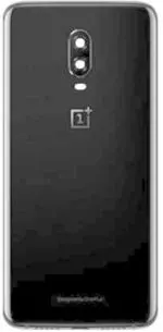 PURPLESAVVY Black Glass Back Panel For Oneplus 6T