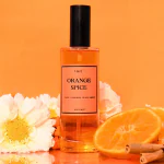 M & U Orange Spice Citrus & Smokey Body Mist, Long lasting Scent , Honey Extract , Strong and Refreshing , Aloevera Infused For Men & Women
