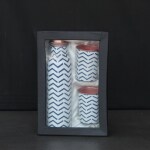 Indian Bartan Printed Copper Bottle Set with Gift box