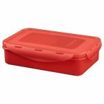 Lunch box, red, 20x13x5 cm