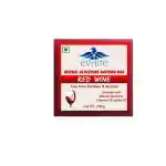 Evaite Luxury Organic Red Wine Handmade Soap - Skin Moisturizer - Natural Glow - Deep Cleanse - With Organic Shea Butter - 100gm + Evaite Organic Natural Herbal Glycerine Charcoal Nourishing Bathing Bar for Deep Cleansing, 100gm (Buy 1 Get 1 Free)